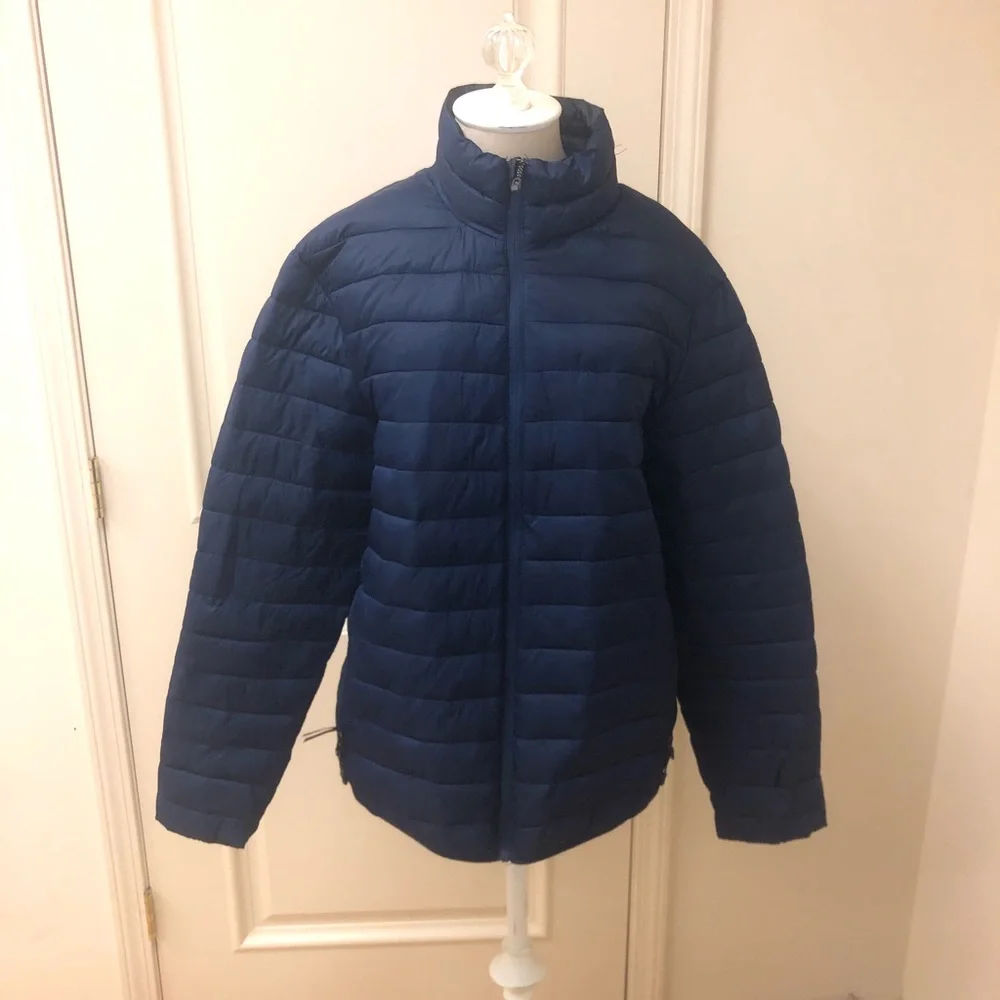 Navy SwissTech Winter Coat